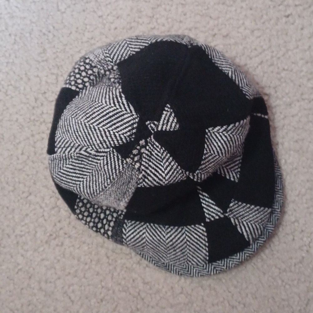 Stetson Tweed Patchwork Newsboy Cap - Picture 6 of 13
